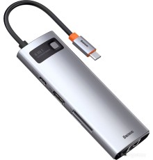 USB-хаб Baseus Metal Gleam Series 8-in-1 Type-C CAHUB-CV0G