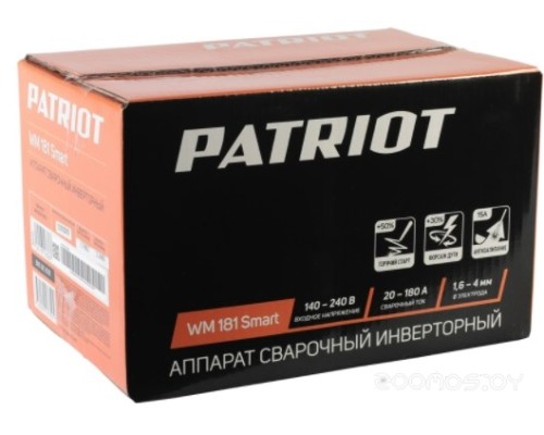 Сварочный инвертор Patriot WM 181 Smart