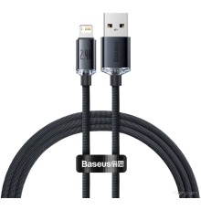 Кабель Baseus CAJY000101 USB Type-A - Lightning (2 м, черный)