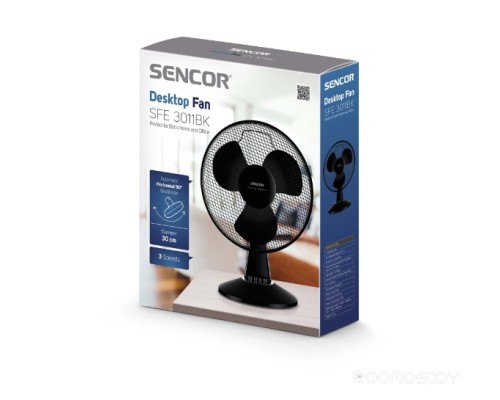 Вентилятор Sencor SFE 3011BK