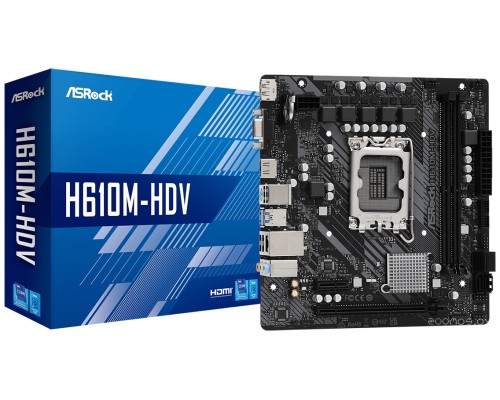 Материнская плата ASROCK H610M-HDV