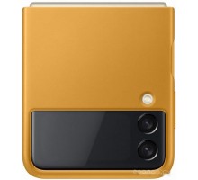 Чехол Samsung Leather Cover для Samsung Galaxy Z Flip3 (коричневый)