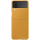 Чехол Samsung Leather Cover для Samsung Galaxy Z Flip3 (коричневый)