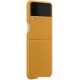 Чехол Samsung Leather Cover для Samsung Galaxy Z Flip3 (коричневый)