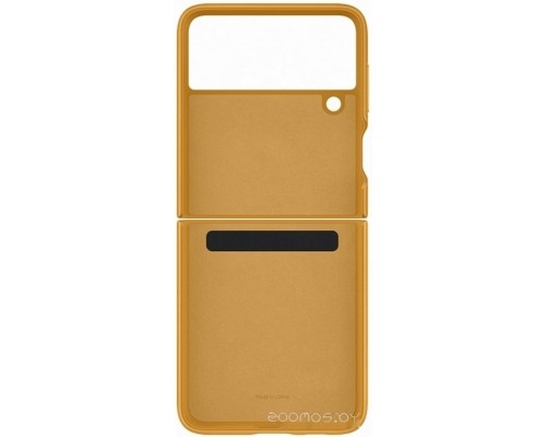 Чехол Samsung Leather Cover для Samsung Galaxy Z Flip3 (коричневый)