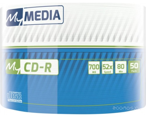 CD-R MyMedia CD-R 700Mb 52x в пленке 50 шт. 69201
