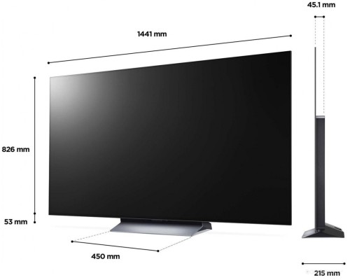 Телевизор LG OLED65C24LA