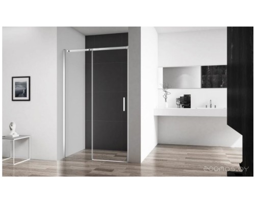 Душевая дверь BelBagno ACQUA-BF-1-110-C-Cr (прозрачное стекло)