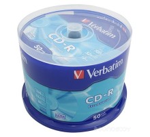 CD-R Verbatim 700Mb 52x 43351 (50 шт.)