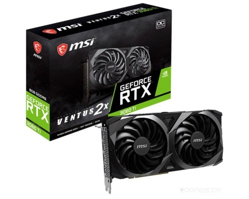 Видеокарта MSI GeForce RTX 3060 Ti Ventus 2X OC