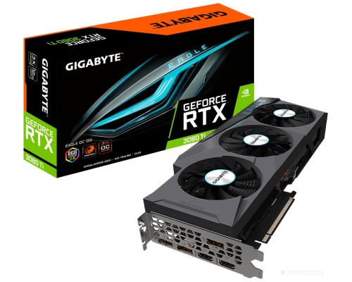 Видеокарта Gigabyte GeForce RTX 3080 Ti Eagle OC 12GB GDDR6X GV-N308TEAGLE OC-12GD