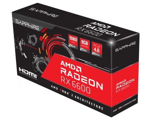 Видеокарта Sapphire Pulse Radeon RX 6600 8GB GDDR6 11310-05-20G