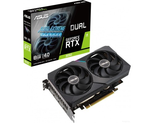 Видеокарта Asus Dual GeForce RTX 3050 8GB DUAL-RTX3050-8G