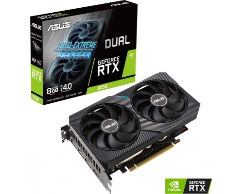 Видеокарта Asus Dual GeForce RTX 3050 8GB DUAL-RTX3050-8G