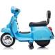 Детский электромобиль Sundays Vespa PX150 BJ008 (синий)