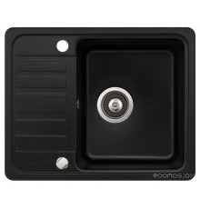 Кухонная мойка AquaSanita Notus SQ 102 601 AW black metallic