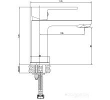 Смеситель Cersanit Smart 63047