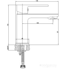 Смеситель Cersanit Smart 63047