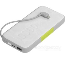 Портативное зарядное устройство Infinity InstantGo Built-in Lightning 10000mAh (белый)