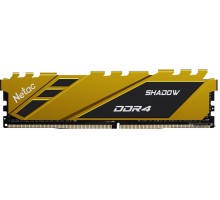 Модуль памяти Netac Shadow 8ГБ DDR4 3200 МГц NTSDD4P32SP-08Y