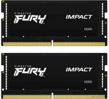 Модуль памяти Kingston FURY Impact 2x16 ГБ DDR5 4800 МГц KF548S38IBK2-32