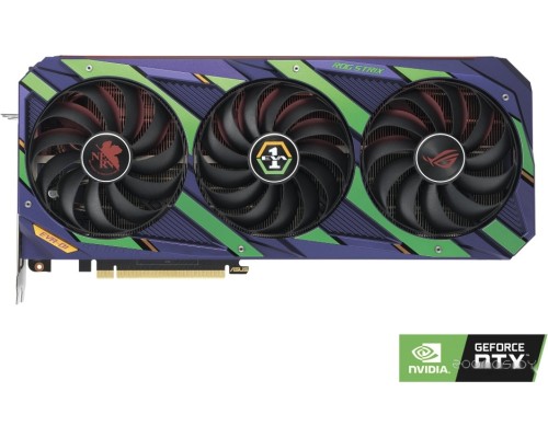 Видеокарта Asus ROG Strix GeForce RTX 3080 12GB GDDR6X OC EVA Edition ROG-STRIX-RTX3080-O12G-EVA