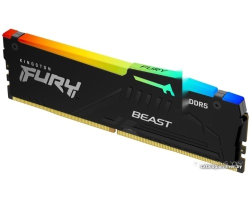 Модуль памяти Kingston FURY Beast RGB 2x8ГБ DDR5 5200 МГц KF552C40BBAK2-16