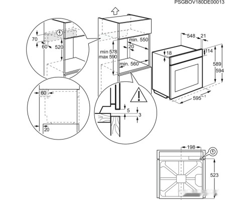 Духовой шкаф Electrolux EOD5C50Z