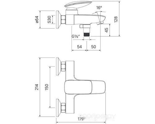 Смеситель IDDIS Stone STOSB00i02WA