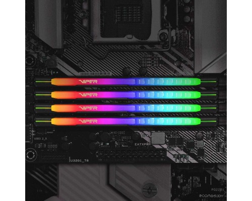 Модуль памяти Patriot Viper Steel RGB 16ГБ DDR4 3200 МГц PVSR416G320C8