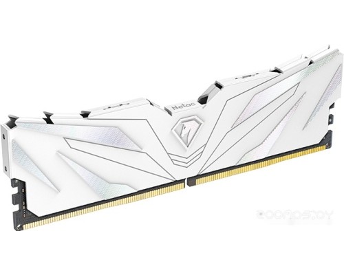 Модуль памяти Netac Shadow II White 8ГБ DDR4 3600МГц NTSWD4P36SP-08W