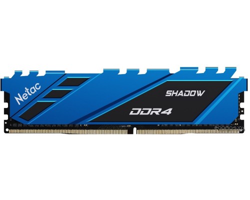 Модуль памяти Netac Shadow 16ГБ DDR4 2666 МГц NTSDD4P26SP-16B