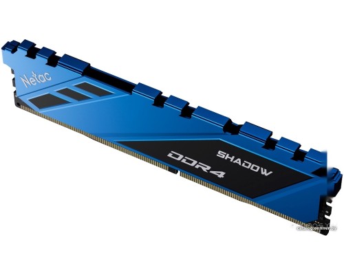 Модуль памяти Netac Shadow 16ГБ DDR4 2666 МГц NTSDD4P26SP-16B