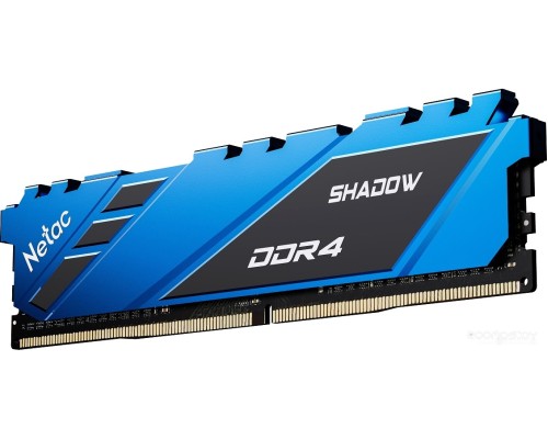 Модуль памяти Netac Shadow 16ГБ DDR4 2666 МГц NTSDD4P26SP-16B