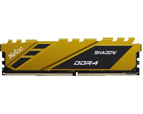 Модуль памяти Netac Shadow 8ГБ DDR4 2666 МГц NTSDD4P26SP-08Y