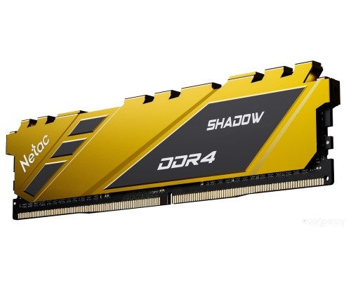 Модуль памяти Netac Shadow 8ГБ DDR4 2666 МГц NTSDD4P26SP-08Y