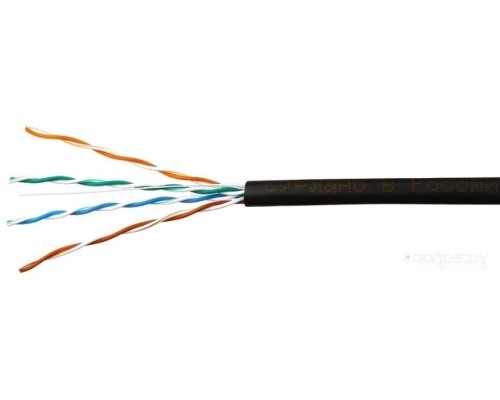 Кабель Skynet Cable CSL-UTP-4-CU-OUT (305 м, черный)