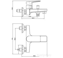 Смеситель Cersanit Vero A63061