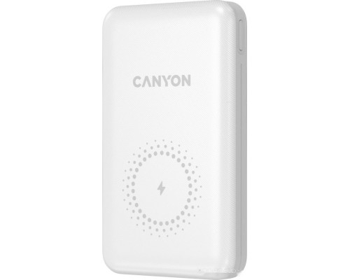 Портативное зарядное устройство Canyon PB-1001 10000mAh (белый)