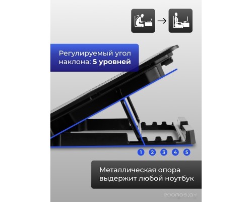 Подставка для ноутбука Miru CP1705 Doublewind