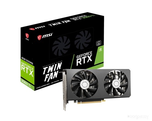 Видеокарта MSI GeForce RTX 3060 Ti Twin Fan 8G OC LHR