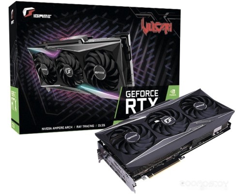 Видеокарта Colorful iGame GeForce RTX 3090 Vulcan OC-V