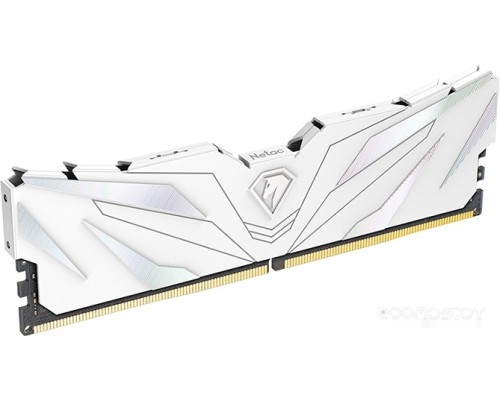 Модуль памяти Netac Shadow II White 16ГБ DDR4 2666 МГц NTSWD4P26SP-16W