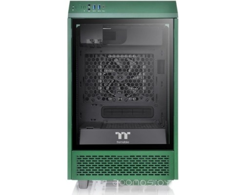 Корпус Thermaltake The Tower 100 Mini Racing Green CA-1R3-00SCWN-00