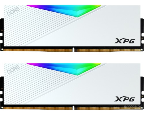 Модуль памяти A-Data XPG Lancer RGB 2x16ГБ DDR5 5200 МГц AX5U5200C3816G-DCLARWH