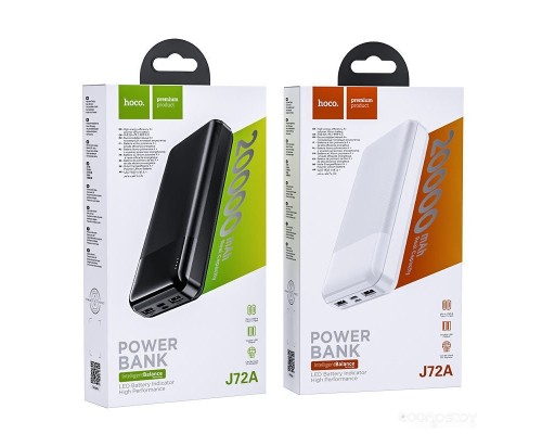 Портативное зарядное устройство Hoco J72A Easy travel (черный)