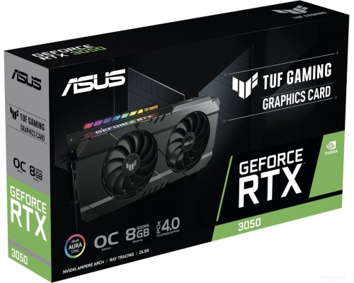 Видеокарта Asus TUF Gaming GeForce RTX 3050 OC Edition 8GB GDDR6 TUF-RTX3050-O8G-GAMING