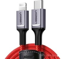 Кабель Ugreen US298 20309 USB Type-C - Lightning (1 м, красный)