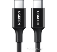 Кабель Ugreen US300 80371 USB Type-C - USB Type-C (1 м, черный)
