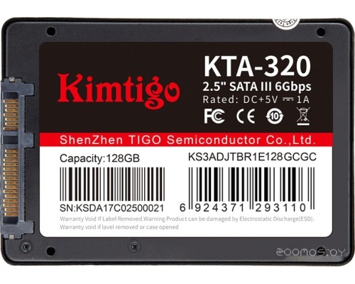 SSD Kimtigo KTA-320 256GB K256S3A25KTA320